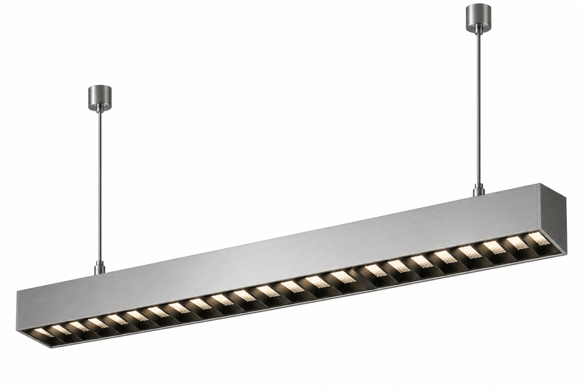 Architectural Anti-Glare Linear Pendant Light