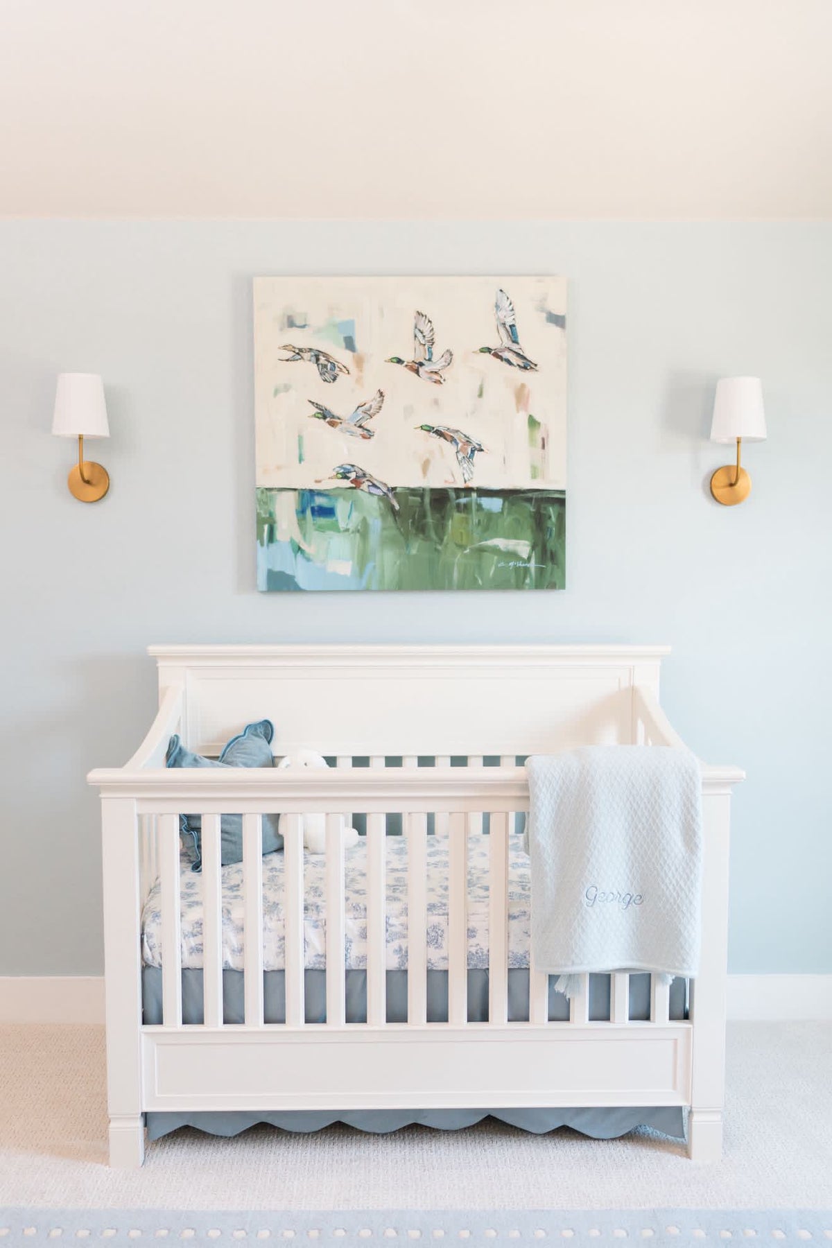 "Mallards Calling" on canvas