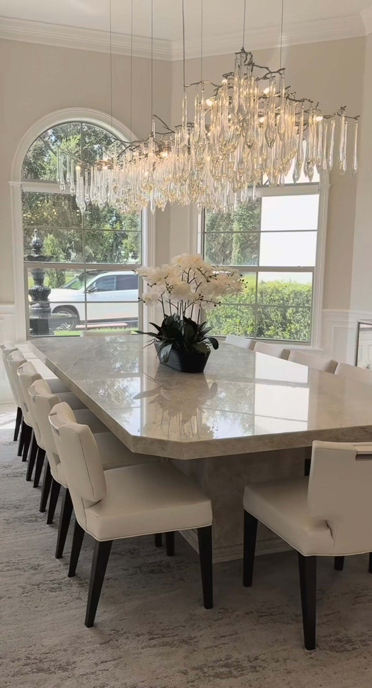 Livio Branching Hallway Chandelier - Italian Concept