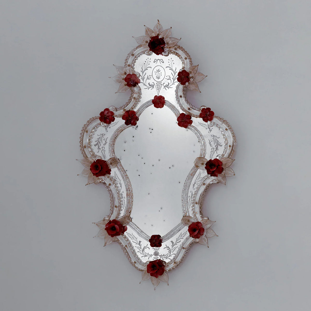 Murano Glass Mirror in Venetian Style 4D