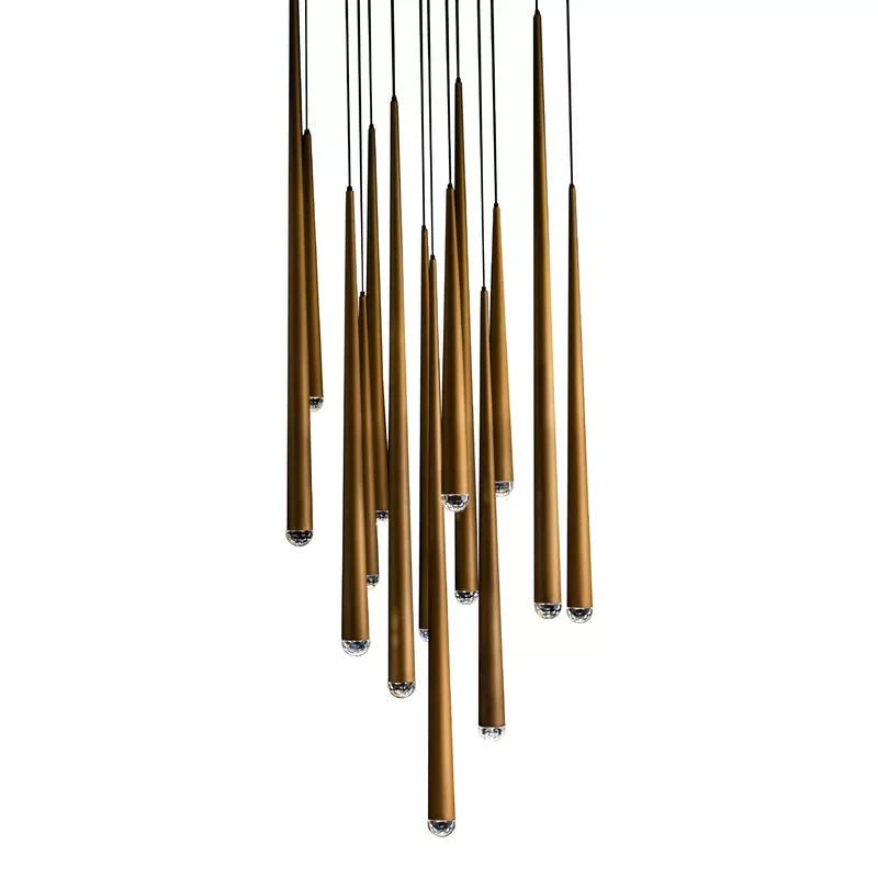 Anthropology Square Cluster Tubular Pendant Light - Italian Concept
