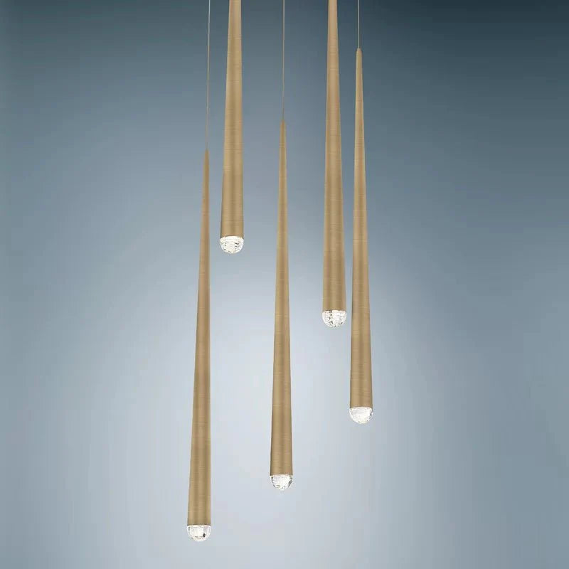 Anthropology Square Cluster Tubular Pendant Light - Italian Concept