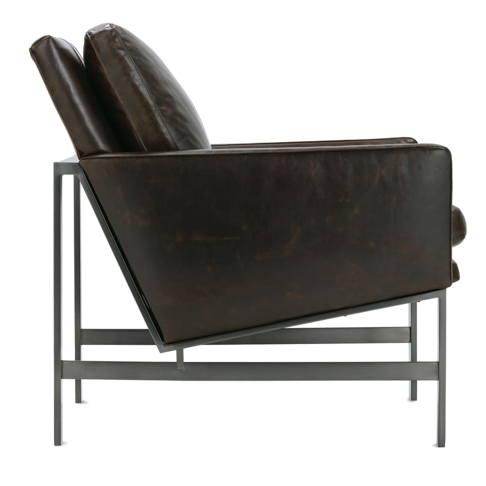 Rowe Furniture - Atticus Leather Accent Chair