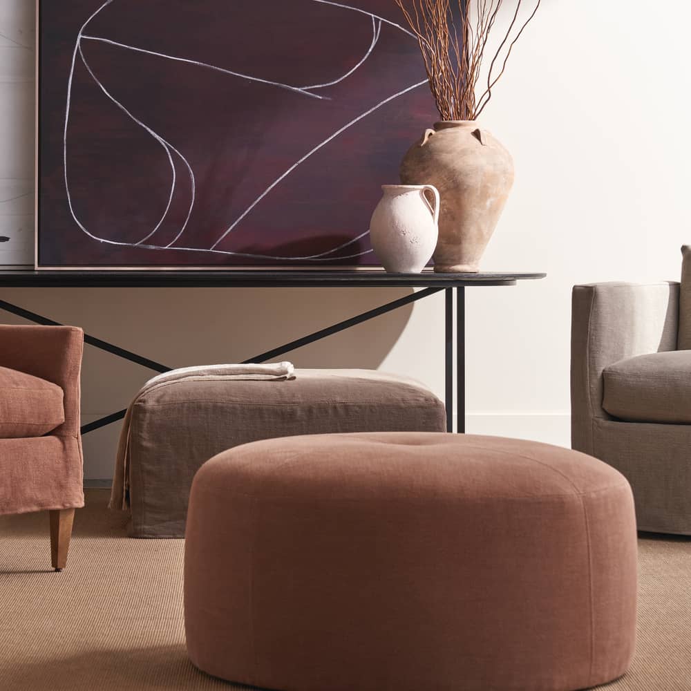 Rowe Furniture - Custom Ottomans