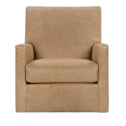 Rowe Furniture - Carlyn Leather Swivel Glider