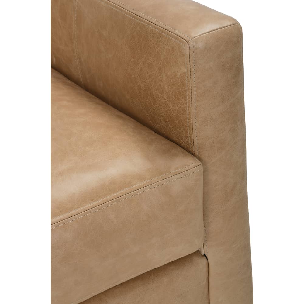 Rowe Furniture - Carlyn Leather Swivel Glider
