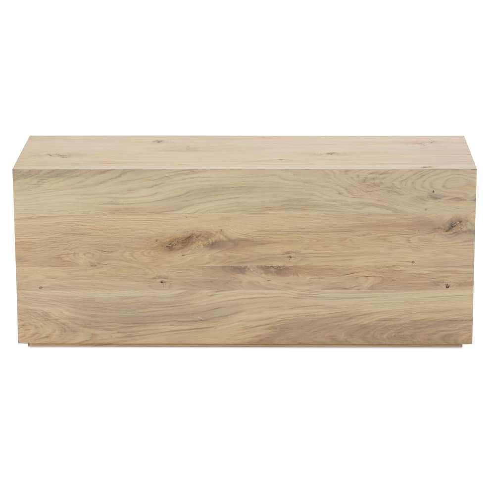 Rowe Furniture - Indira Rectangle End Table -Vintage Oak
