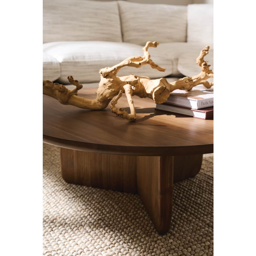 Rowe Furniture - Nova Round Wood Cocktail Table