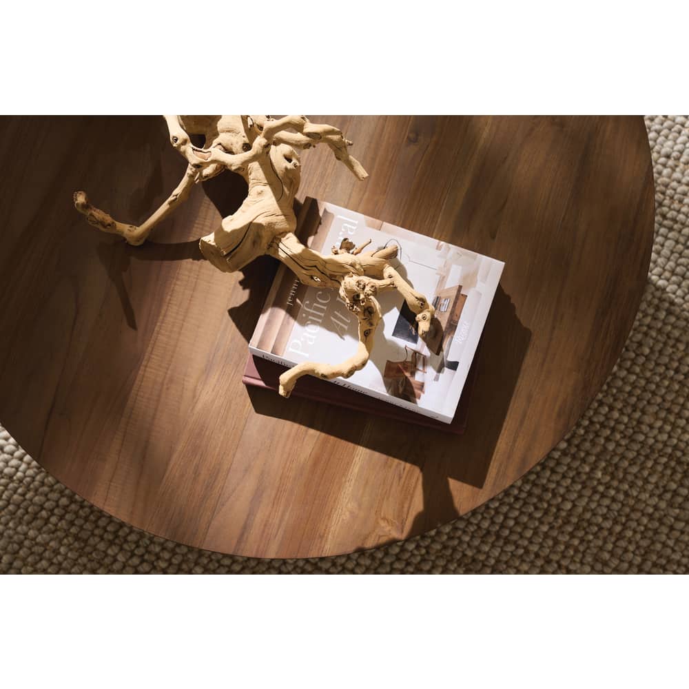 Rowe Furniture - Nova Round Wood Cocktail Table