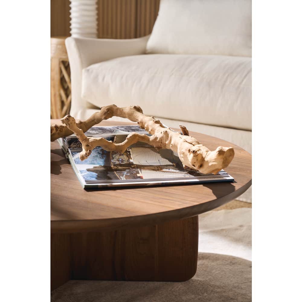 Rowe Furniture - Nova Round Wood Cocktail Table