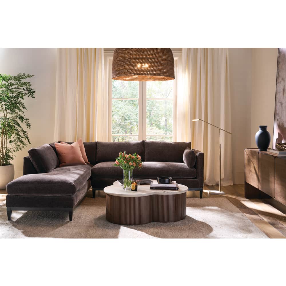 Rowe Furniture - Kindred Fossil Cocktail Table
