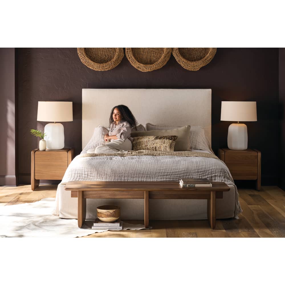 Rowe Furniture - Glenwood Slipcovered Bed