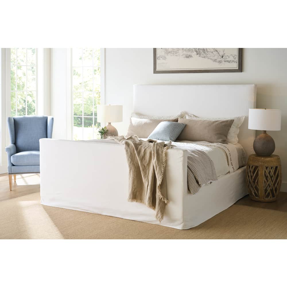 Rowe Furniture - Glenwood Slipcovered Bed