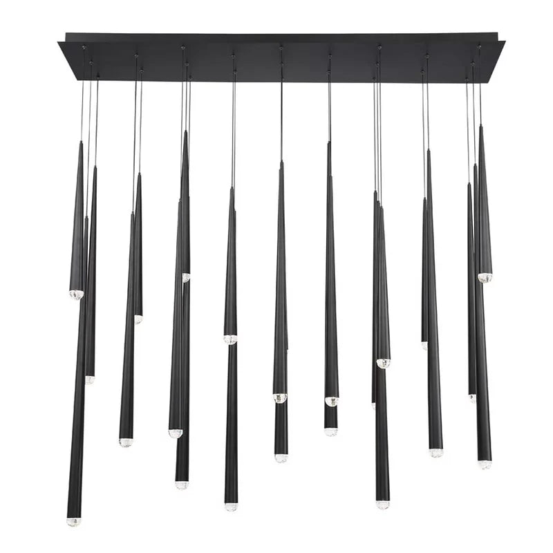 Anthropology Square Cluster Tubular Pendant Light - Italian Concept