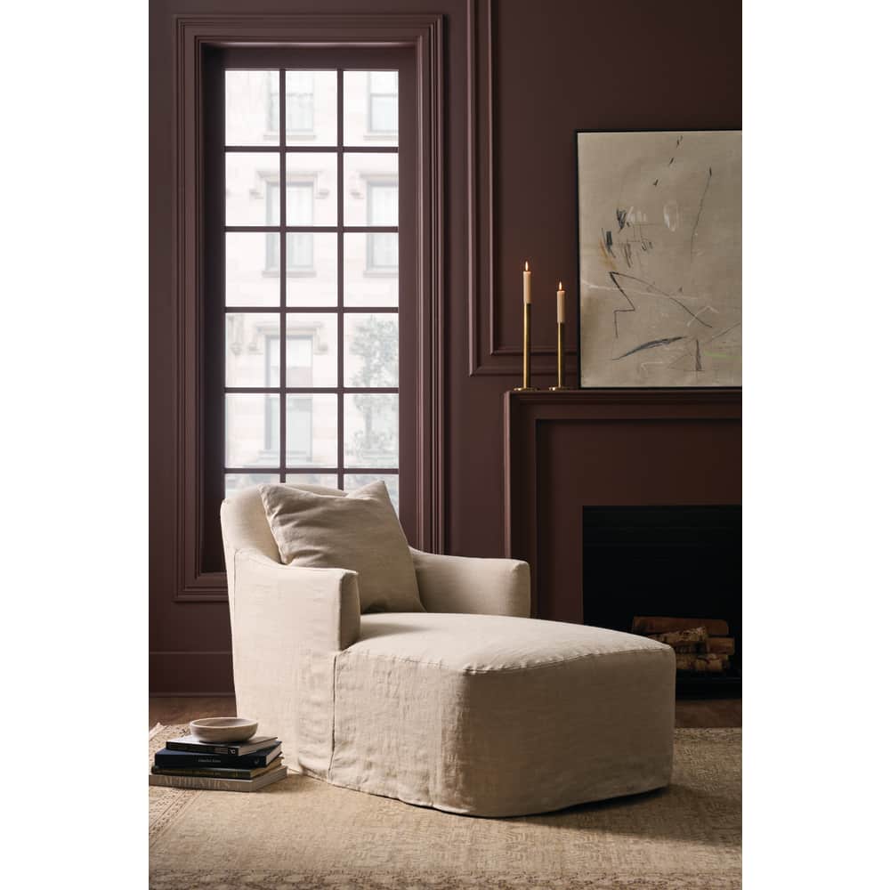 Rowe Furniture - Noel Slipcovered Chaise Chair