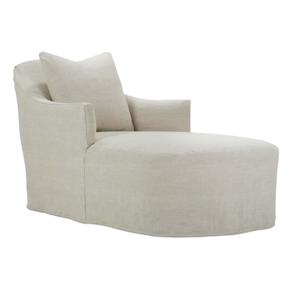 Rowe Furniture - Noel Slipcovered Chaise Chair