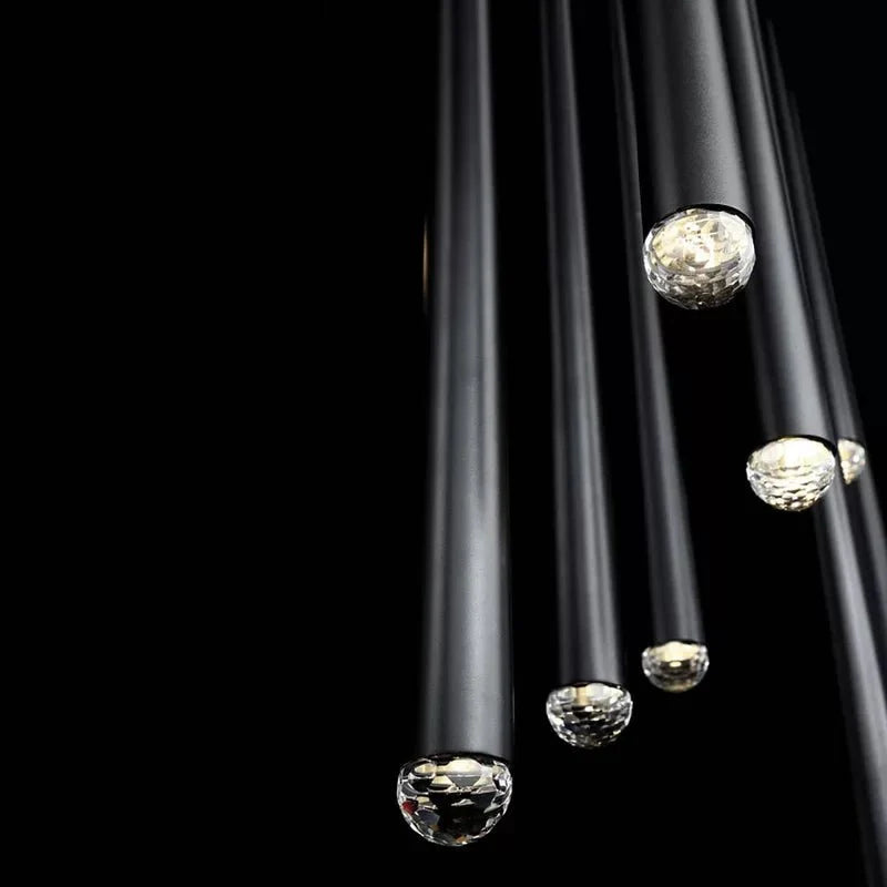 Anthropology Round Tubular Pendant Light - Italian Concept