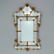 Murano Glass Mirror in Venetian Style 4C