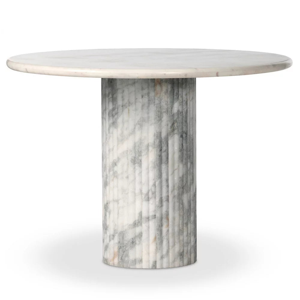 Montara Fluted Marble Dining Table