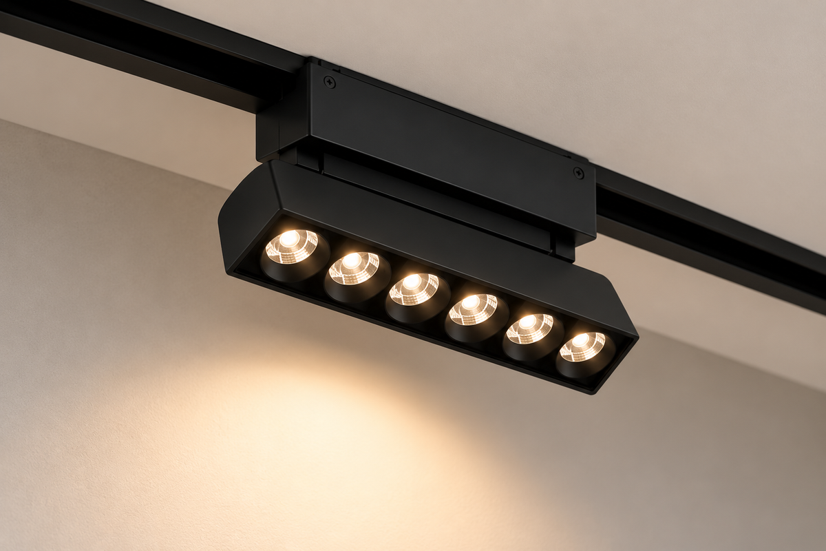 Ultra-Thin Magnetic F-Grille Spotlight