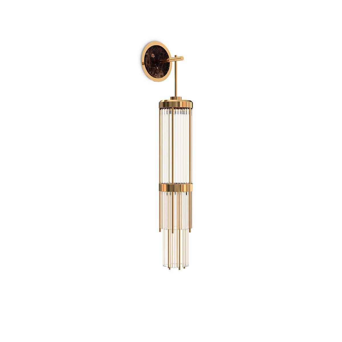 Telar 48"H Vertical Hanging Sconce - Italian Concept - 