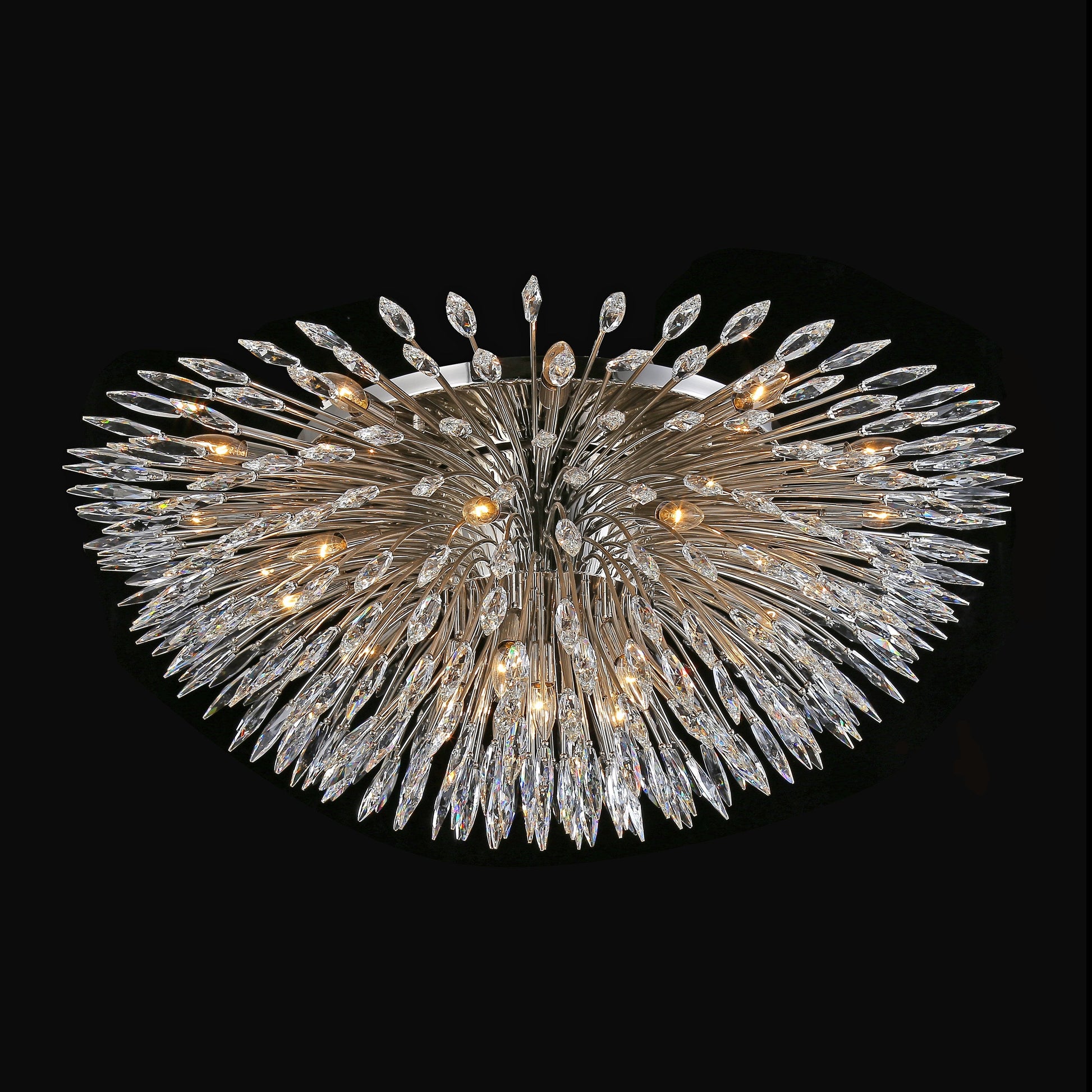 Lily Starburst Flush-mount Crystal Sputnik Chandelier - Italian Concept - 