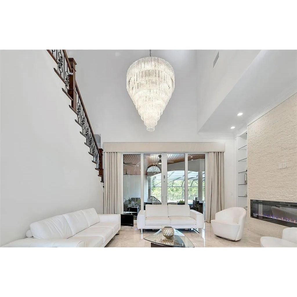 Giovanni Grande 65"W Round Murano Glass Chandelier LT-17434 - Italian Concept