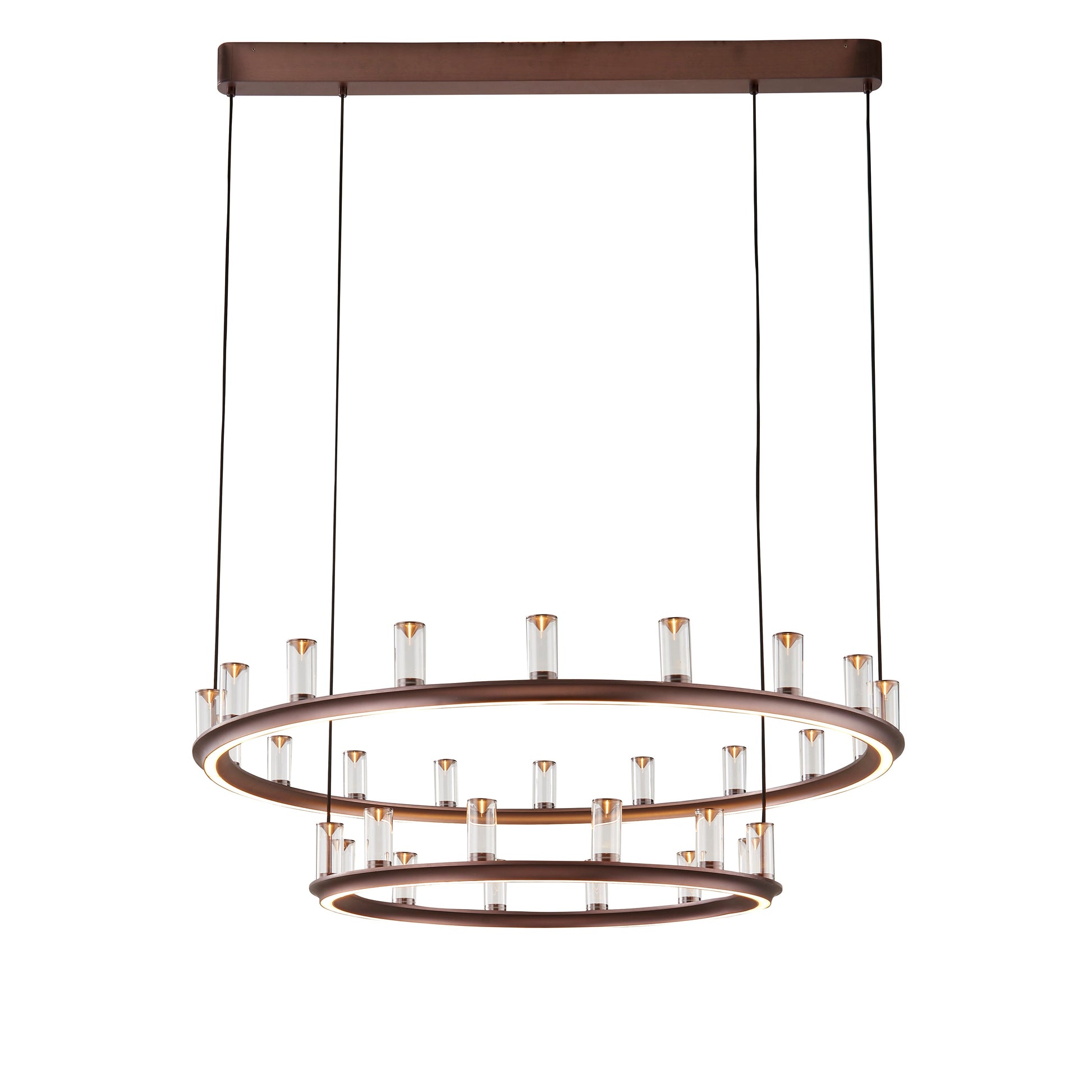 Aprilia Round LED Ring Chandelier - Italian Concept - 