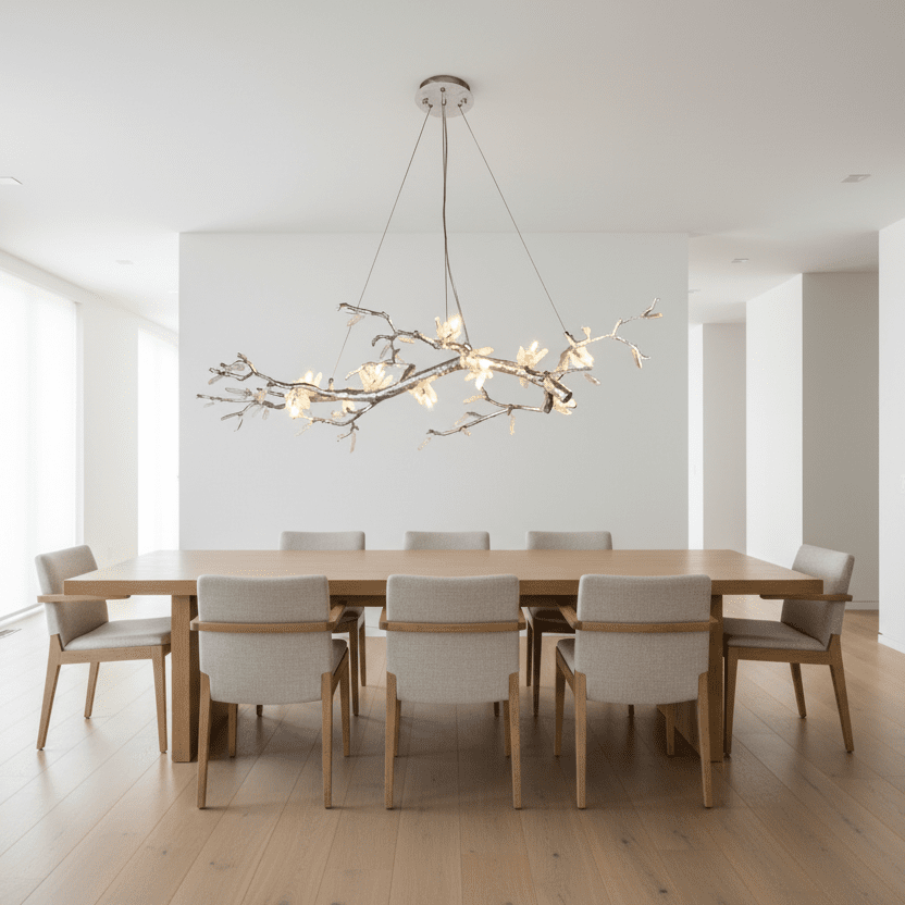 65" Silver Dining Room