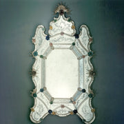 Antique Reproduction of Murano Glass Mirror in Venetian Style