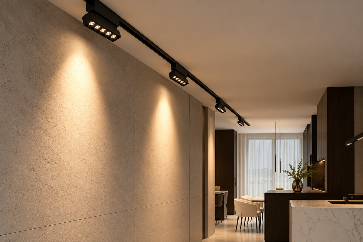 Ultra-Thin Magnetic F-Grille Spotlight