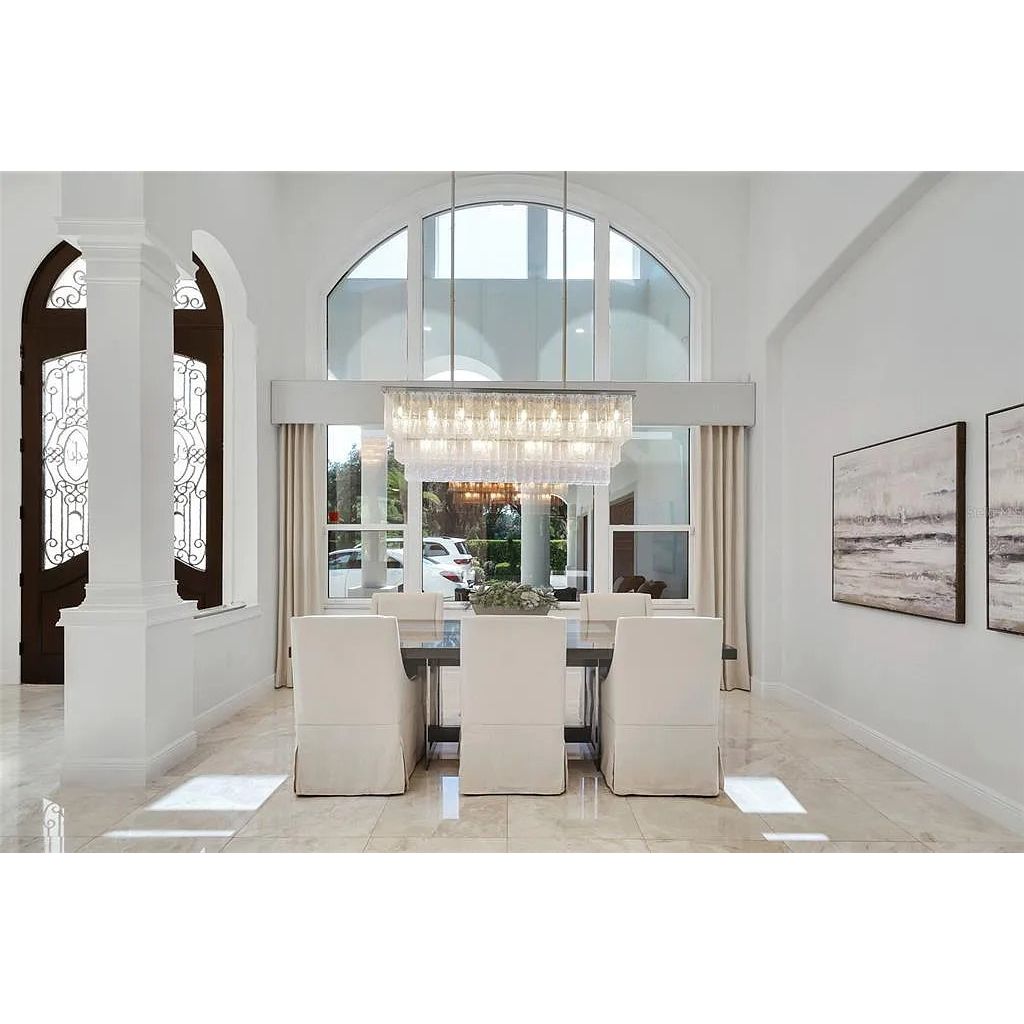 Seline 3-Tier Rectangular Cracked Textured Glass Chandelier - Italian Concept
