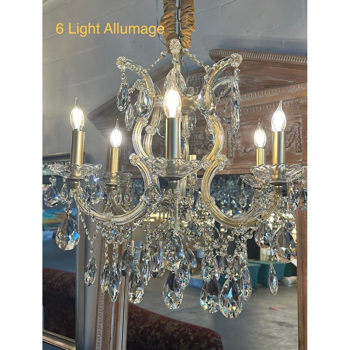 Allumage Wide Classic Crystal Chandelier MD6141 - Italian Concept