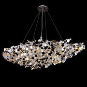 Plutot Oval Penny Chandelier - Italian Concept