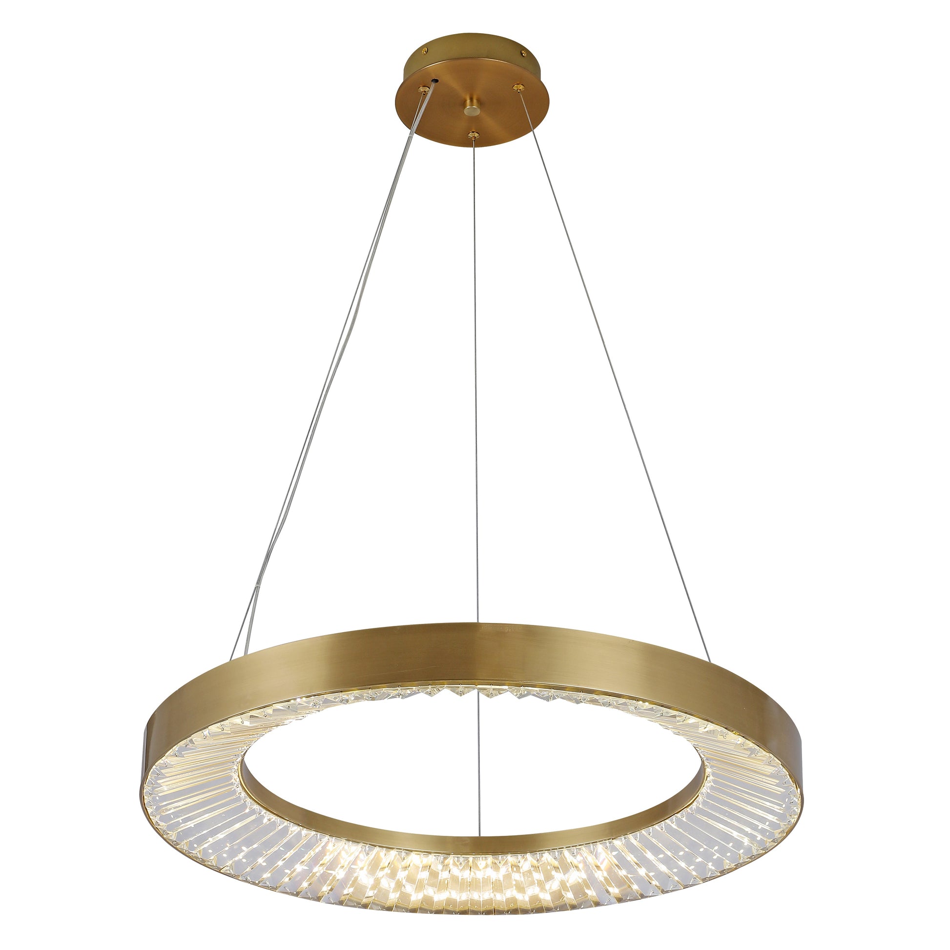 Liam Tiered Round Ring LED Chandelier - Italian Concept