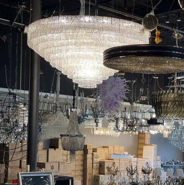 Giovanni Grande Round Murano Glass Chandelier LT-17434 - Italian Concept - 
