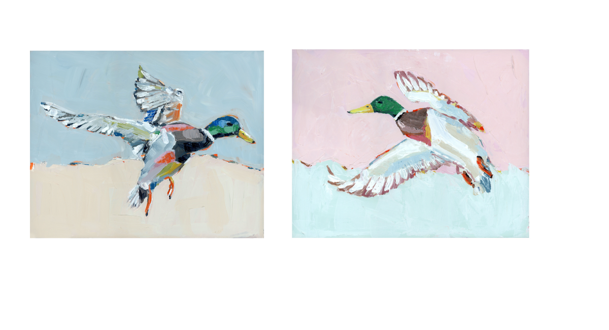 Take Flight Mallard Duck Fine Art Prints