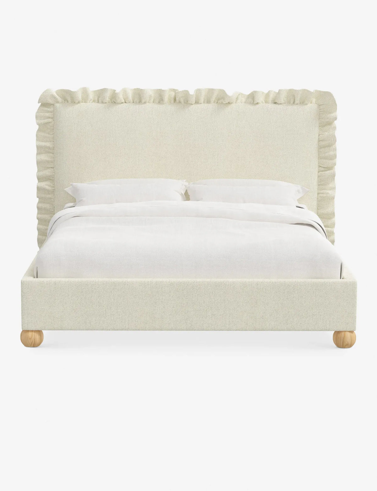 Fiorella Ruffle Platform Bed