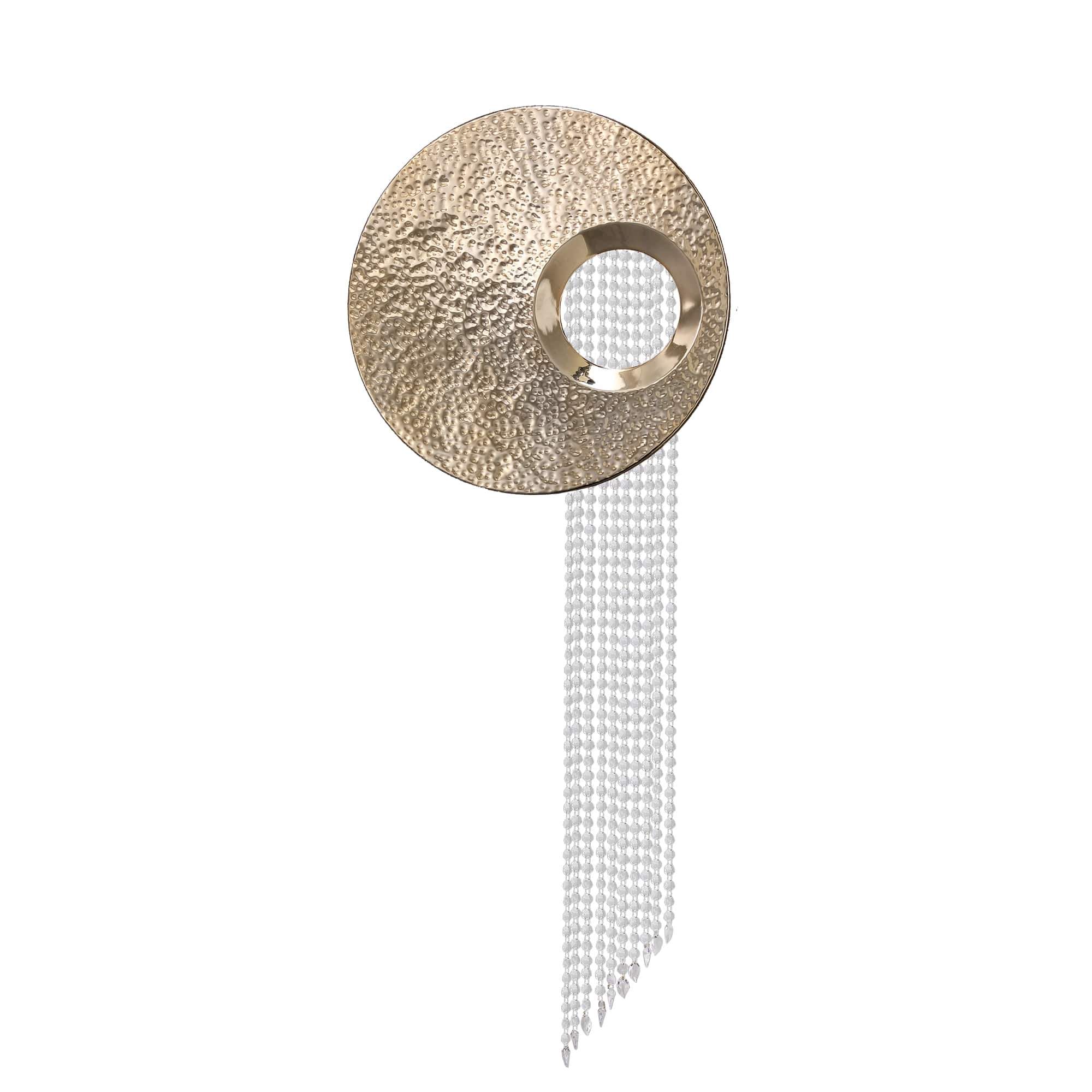 Alba  Tiered Oval Glass Sconce - Italian Concept - 