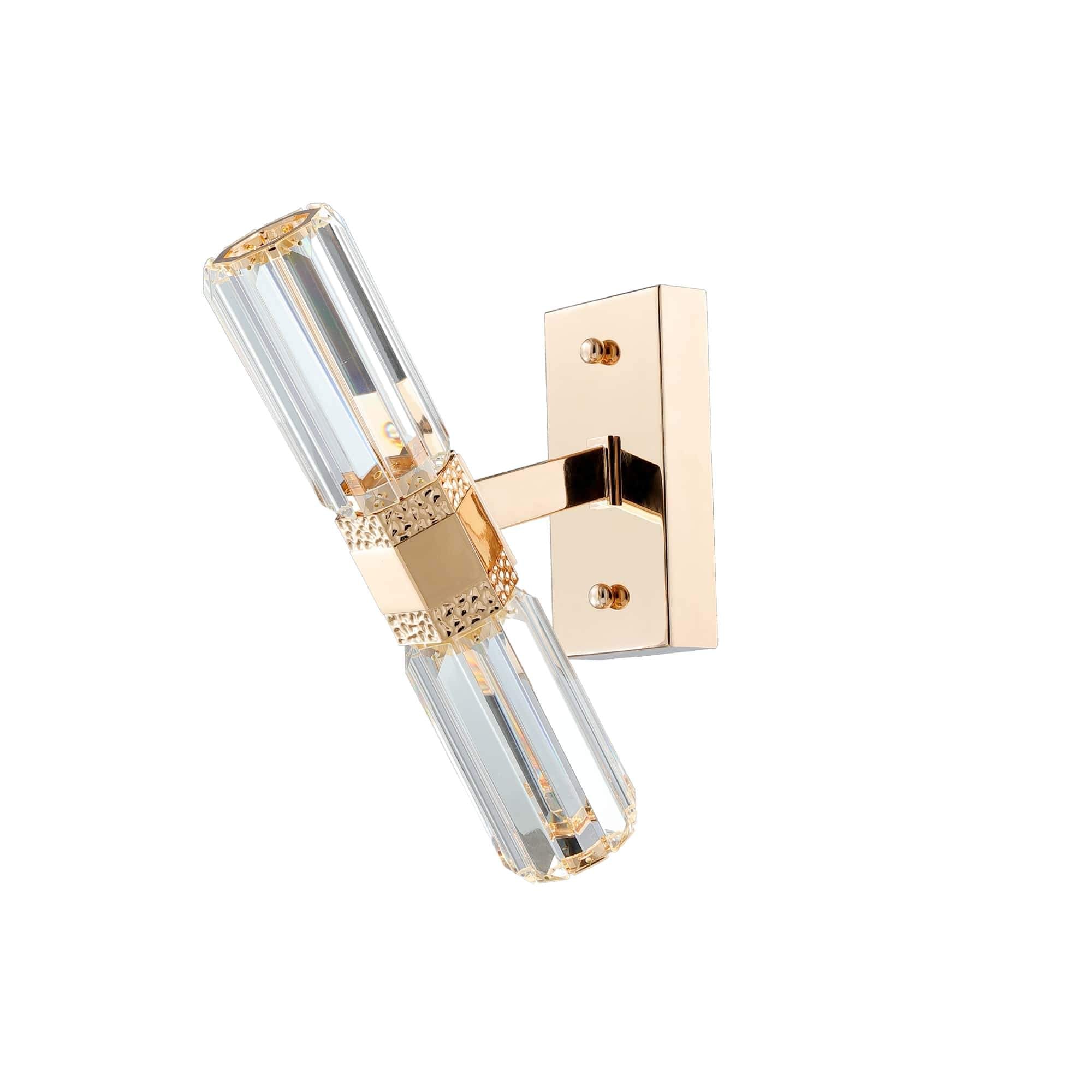 Alba  Tiered Oval Glass Sconce - Italian Concept - 