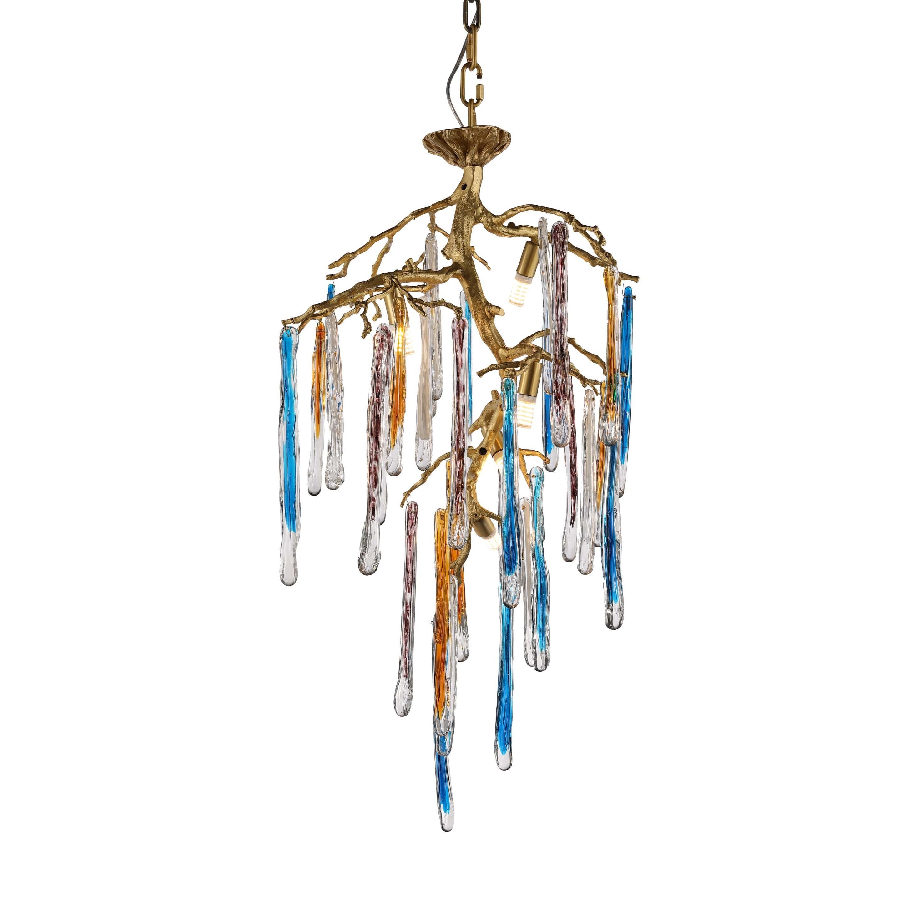 Predella Branching Glass Chandelier - Italian Concept