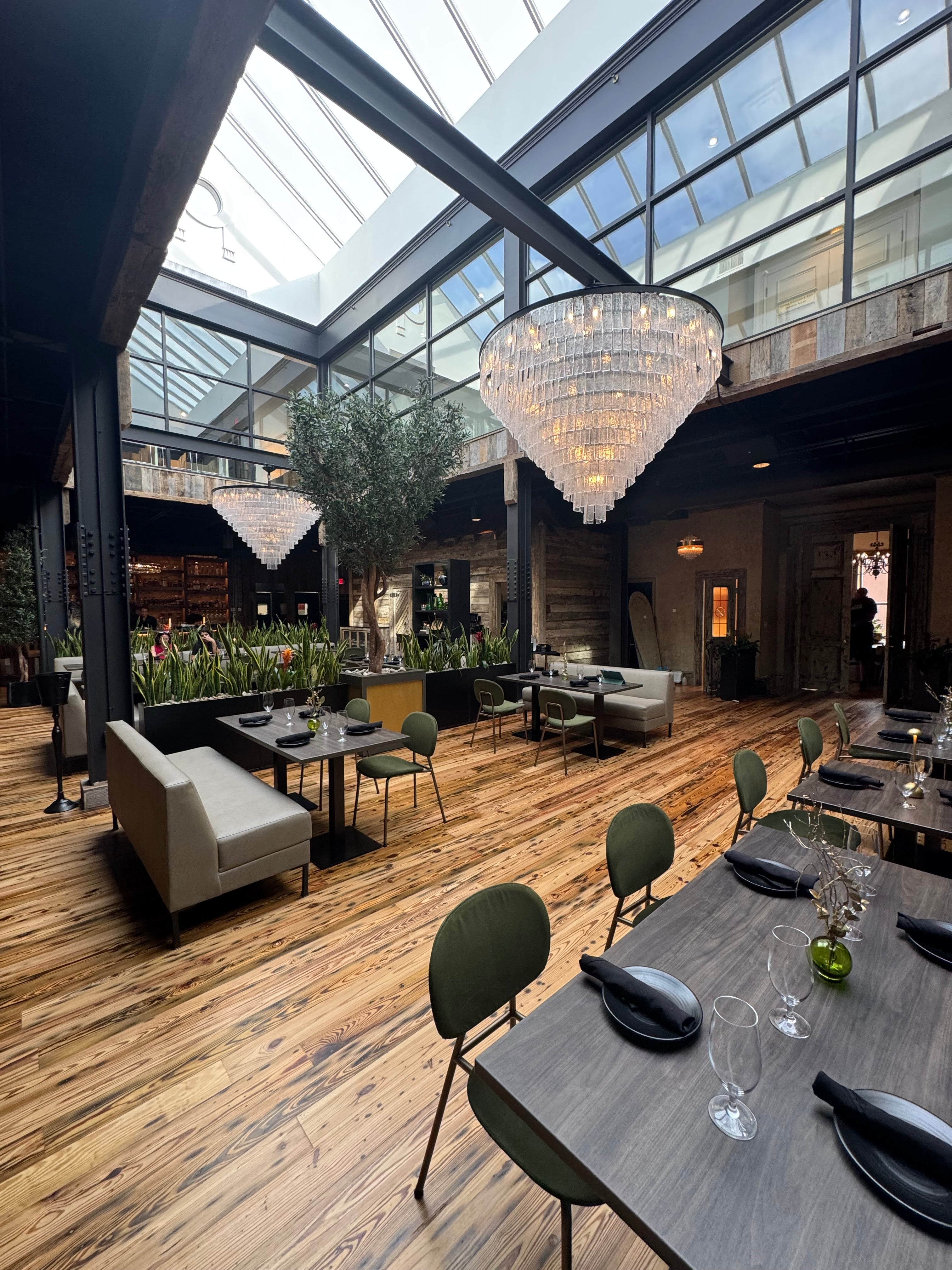 Seline Cracked Textured Glass Round Chandelier Collection