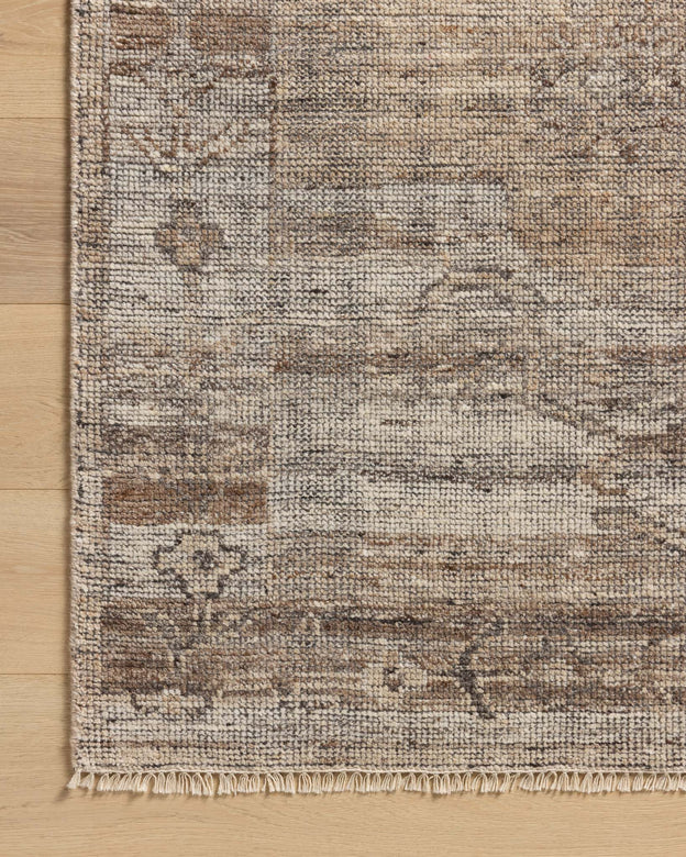 Magnolia Home by Joanna Gaines × Loloi ABI-03 MH Mocha / Smoke