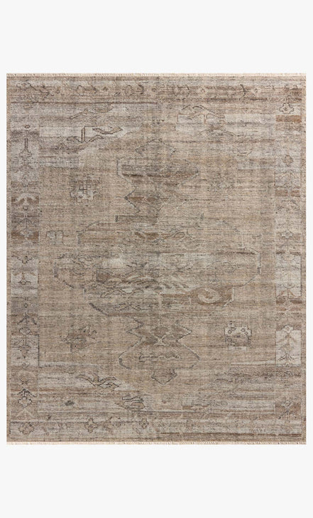 Magnolia Home by Joanna Gaines × Loloi ABI-03 MH Mocha / Smoke