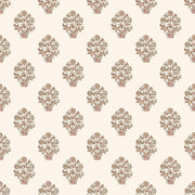 Afton Block Print in Mauve
