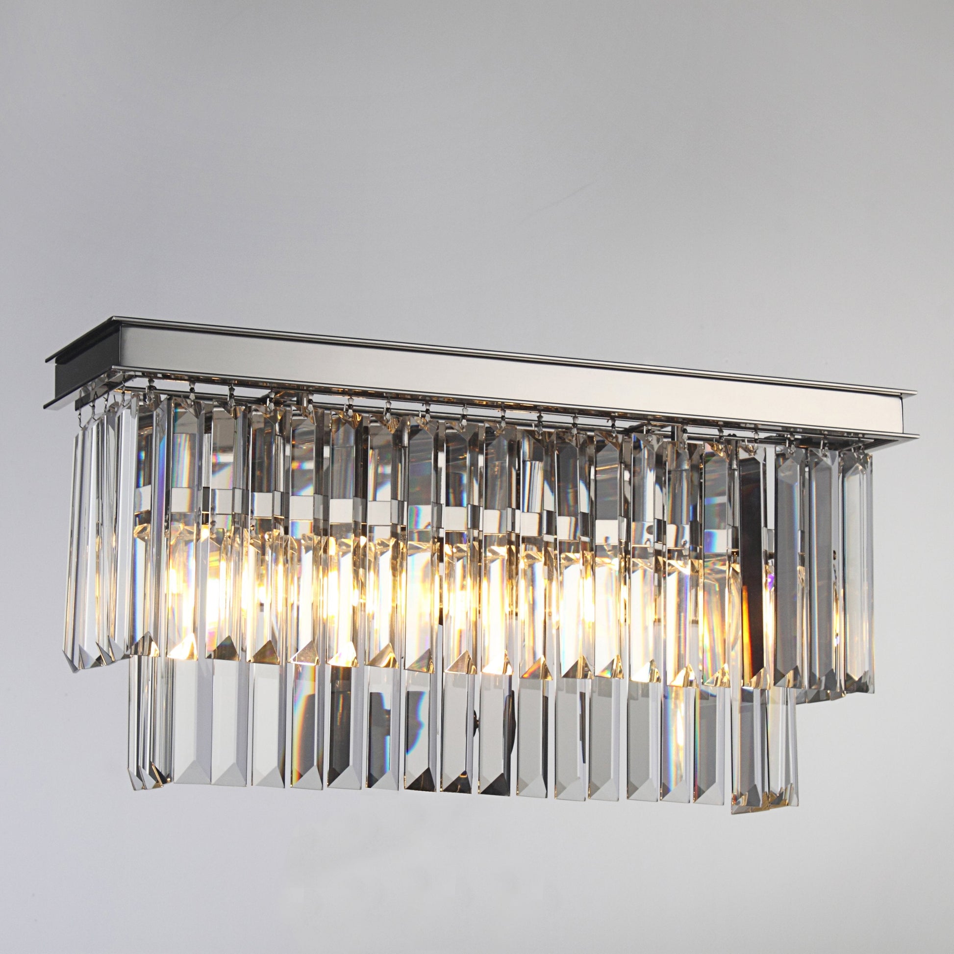 Odeon Crystal Fringe Vanity Sconce - Italian Concept