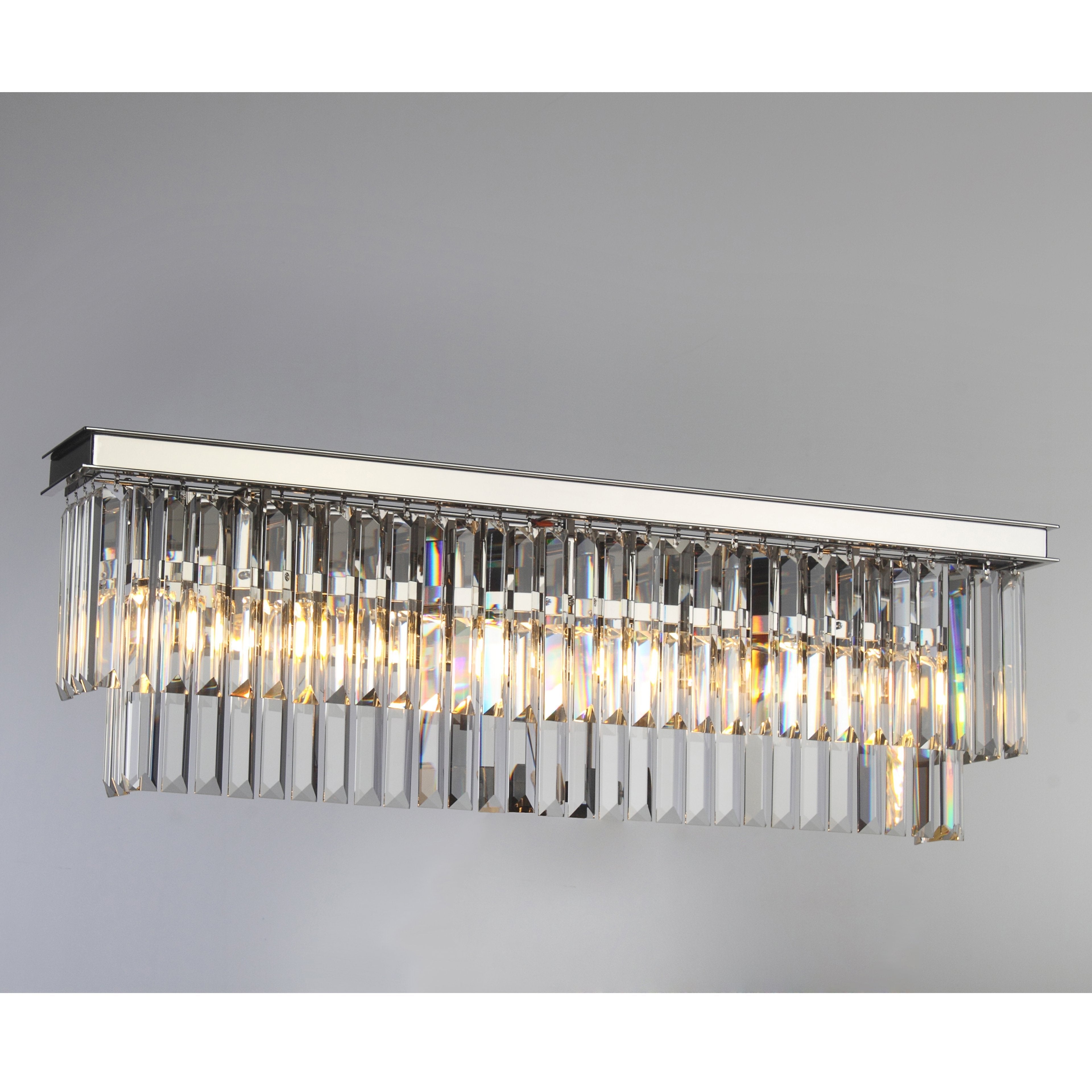Odeon Crystal Fringe Vanity Sconce - Italian Concept