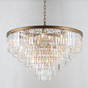 7-Tier Odeon Crystal Fringe Chandelier - Italian Concept - 