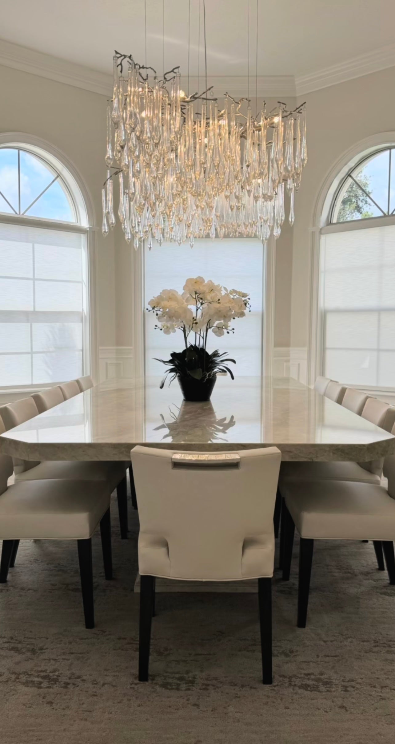 Livio Branching Hallway Chandelier - Italian Concept