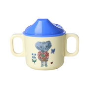 Melamine 2 Handle Baby Cup Nathalie Lete Blue Print